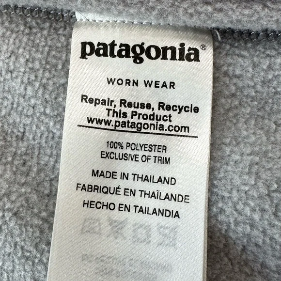 Patagonia Better Sweater Fleece Vest Heather Gray Women’s Size Small - Picture 10 of 11